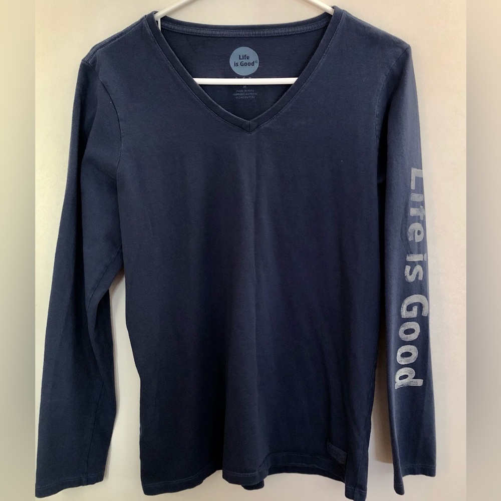 Life Is Good women’s long sleeve shirt size medium